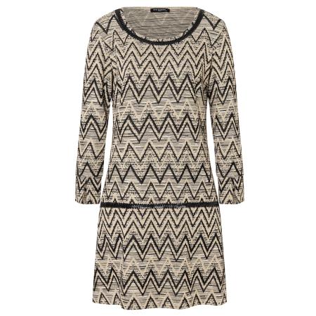 Ana Alcazar Jurk Ashina beige / zwart