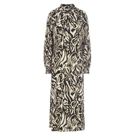 Dea Kudibal Dea Kudibal Jurk Marladea crème / geel / zwart