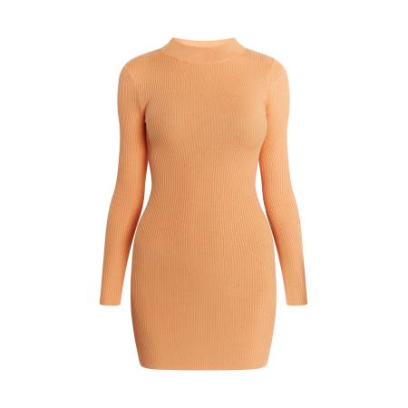 MYMO MYMO Gebreide jurk Biany abrikoos