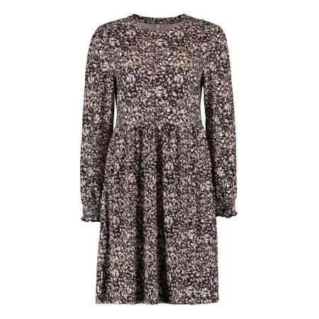 Hailys Hailys Jurk Jo44sie mauve / zwart / wit