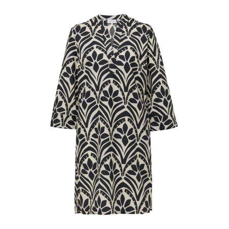 comma casual identity comma casual identity Blousejurk beige / sering / zwart