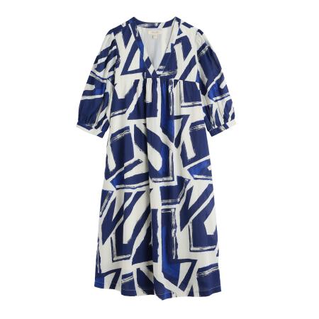 Seasalt Cornwall Seasalt Cornwall Jurk Earth Colours blauw / donkerblauw / wit