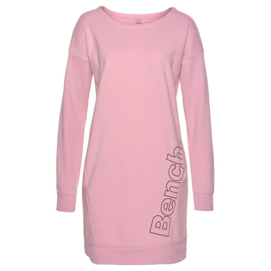 Bench BENCH Jurk rosa / zwart -