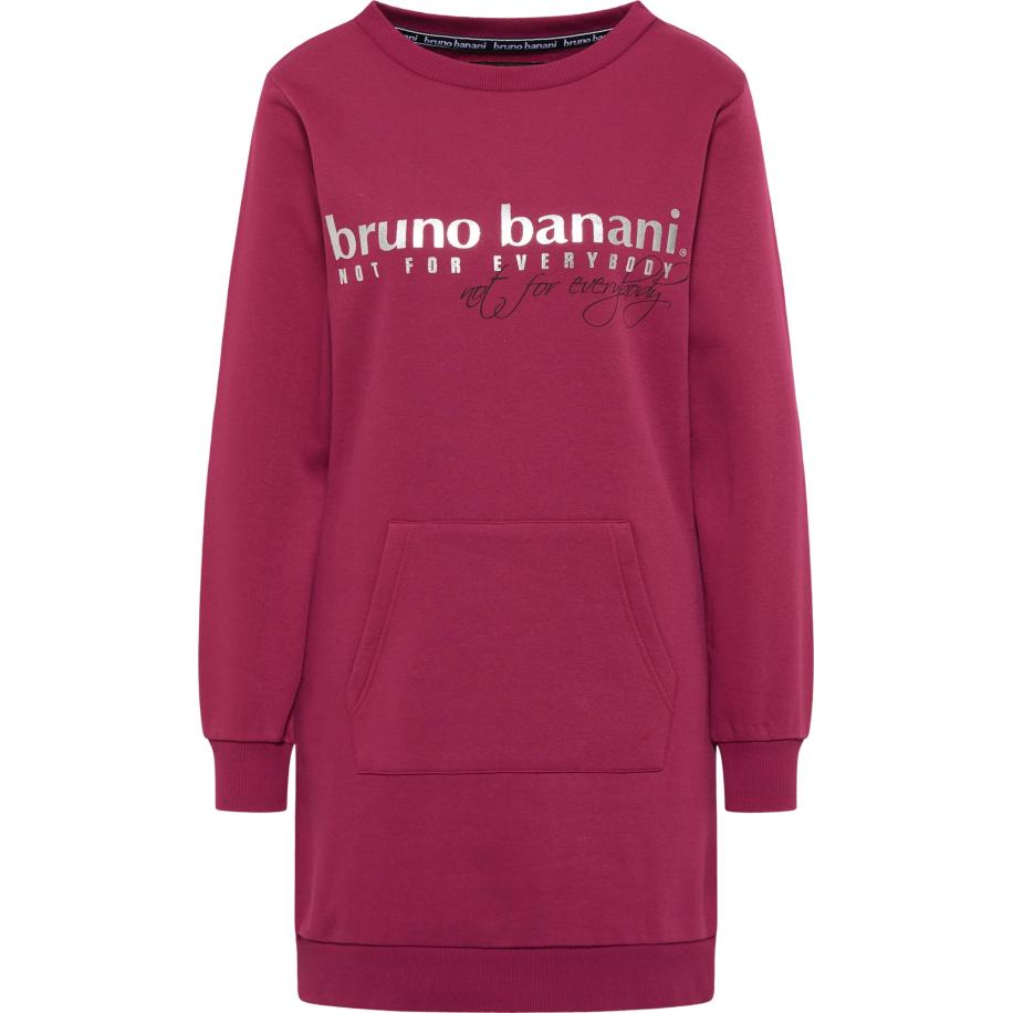 Bruno Banani Bruno Banani Jurk ARNOLD bordeaux / zwart / zilver -