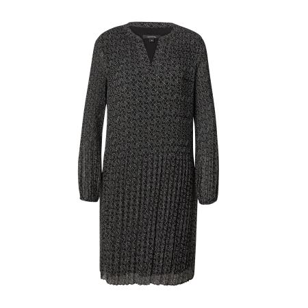 Comma COMMA Jurk zwart / wit