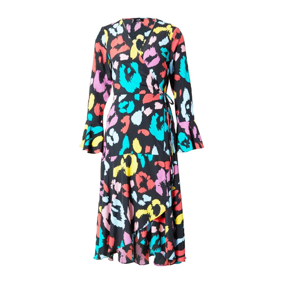 Wallis Wallis Jurk gemengde kleuren / zwart -