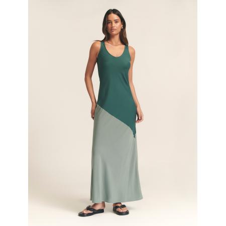 St MRLO Jurk LENNOX SLIP DRESS groen