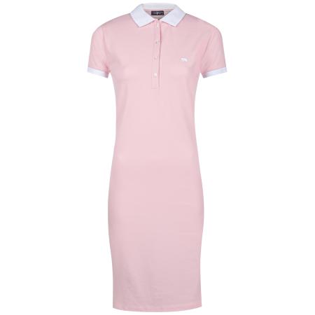 Jimmy Sanders Jimmy Sanders Jurk pink / wit