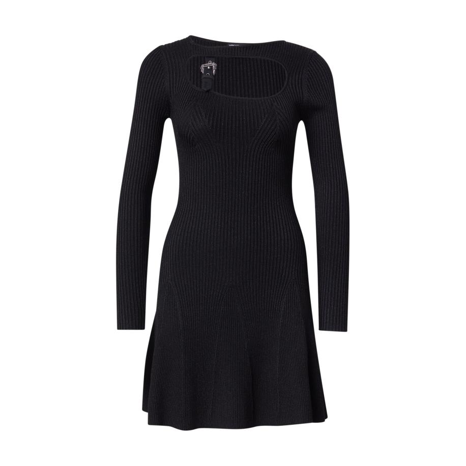 Versace Versace Jeans Couture Gebreide jurk zwart -