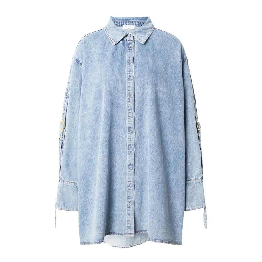 Hoermanseder Hoermanseder Blousejurk lichtblauw -