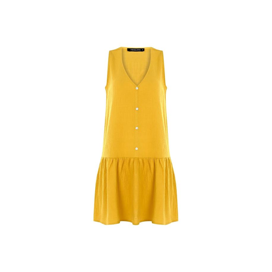 FRESHLIONS FRESHLIONS Zomerjurk Penelope mosterd -