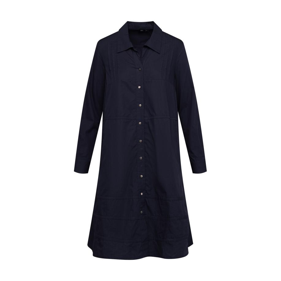 Quiosque Quiosque Blousejurk nachtblauw -