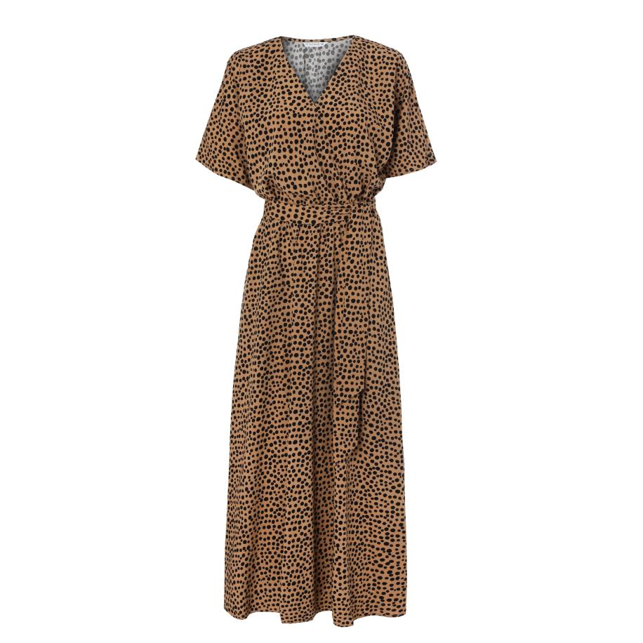 TATUUM TATUUM Jurk Leosia bruin / zwart -