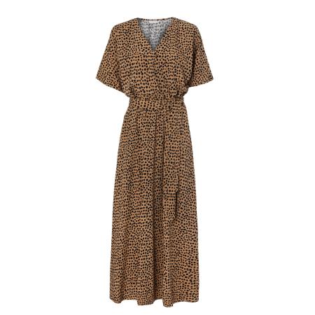 TATUUM TATUUM Jurk Leosia bruin / zwart