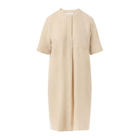 comma casual identity comma casual identity Jurk lichtbeige