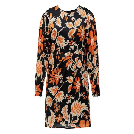 Salsa Salsa Jeans Jurk lichtbeige / oranje / zwart