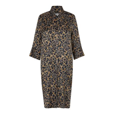 Dea Kudibal Dea Kudibal Blousejurk camel / marine / wit