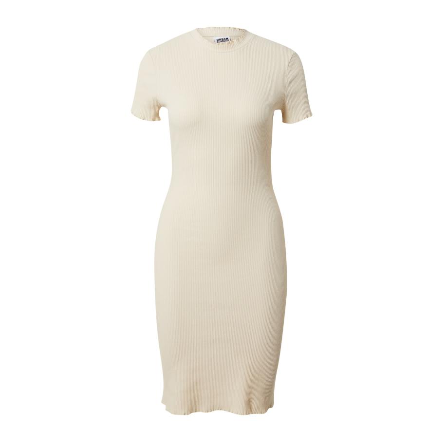 Urban Classics Urban Classics Jurk crème -