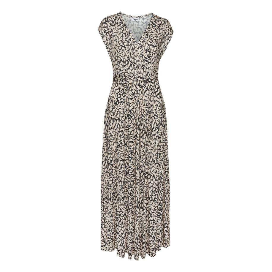 Buffalo BUFFALO Jurk taupe / zwart -