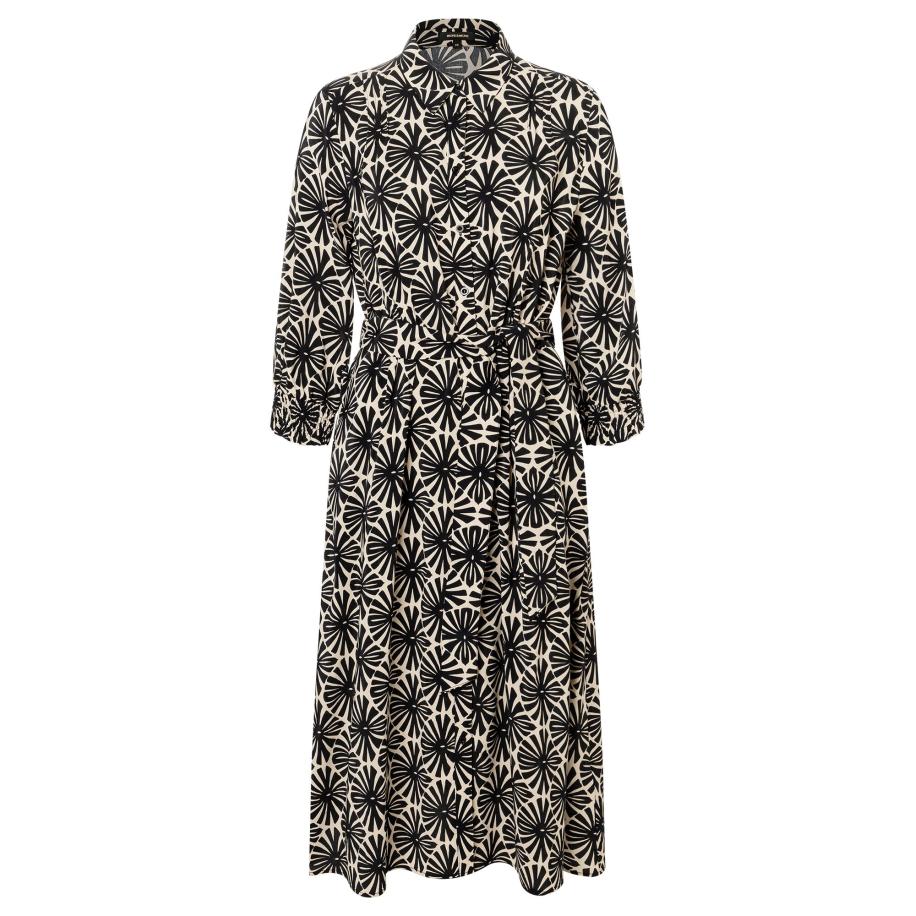 More & More MORE & MORE Blousejurk beige / zwart -