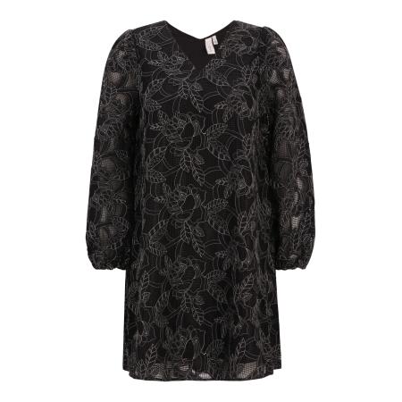 YAS Petite Jurk YASSIGGA zwart / wit