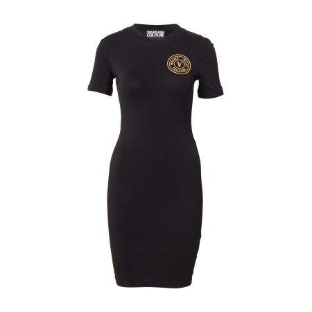 Versace Versace Jeans Couture Jurk goud / zwart