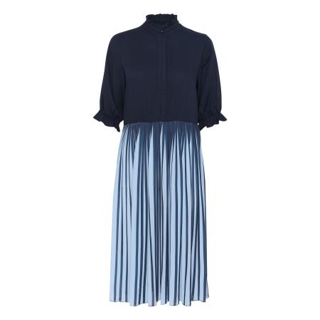 Culture CULTURE Jurk Cesseli Carly navy / lichtblauw