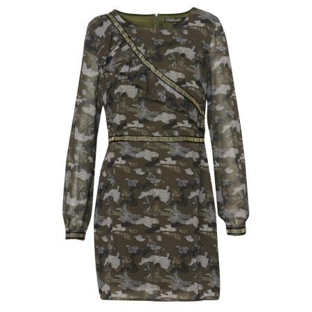 KOROSHI KOROSHI Jurk kaki