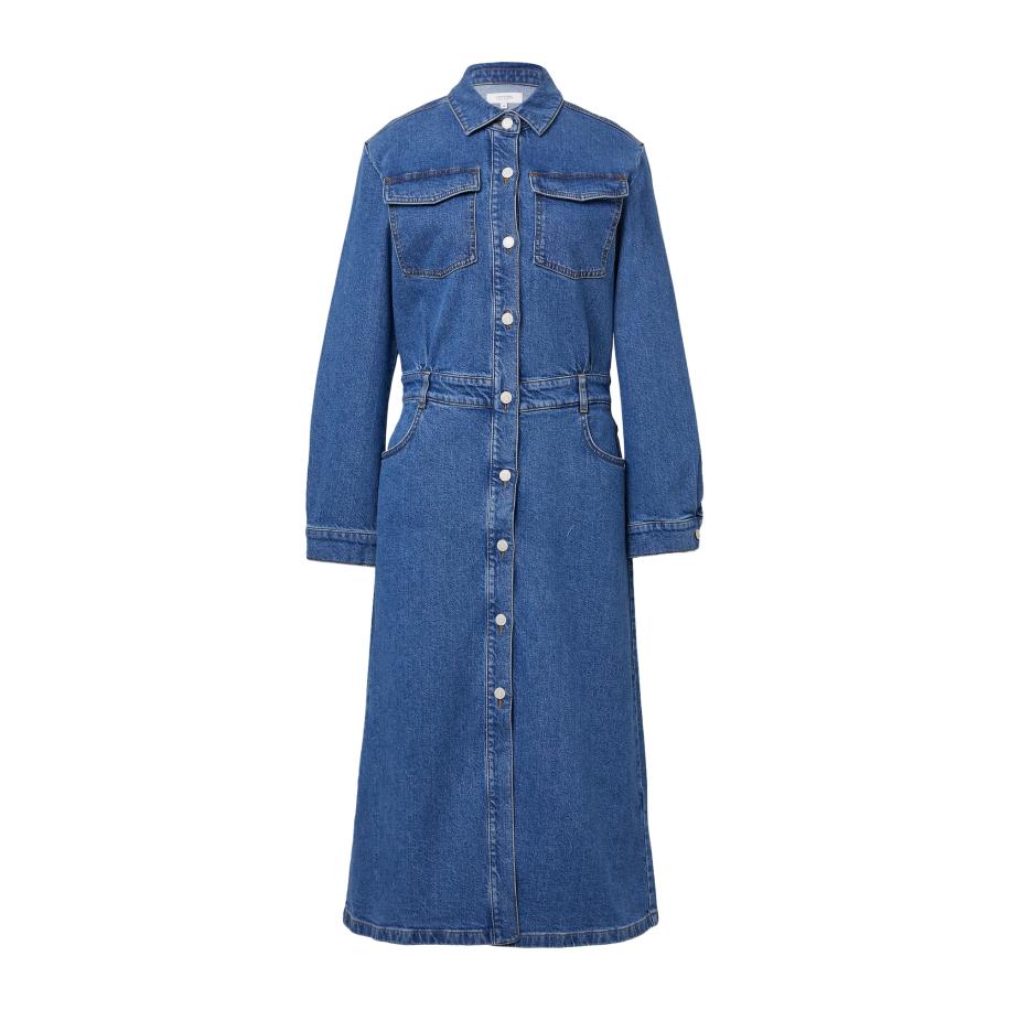 comma casual identity comma casual identity Blousejurk blauw denim -