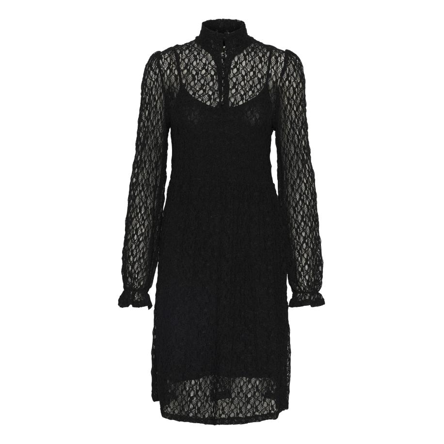 Cream Cream Jurk Tamara zwart -