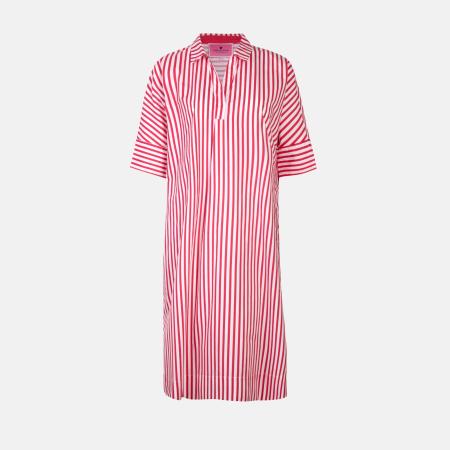 LIEBLINGSSTÜCK LIEBLINGSSTÜCK Jurk Lian rood / wit