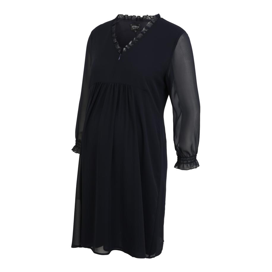 Attesa Attesa Blousejurk donkerblauw -