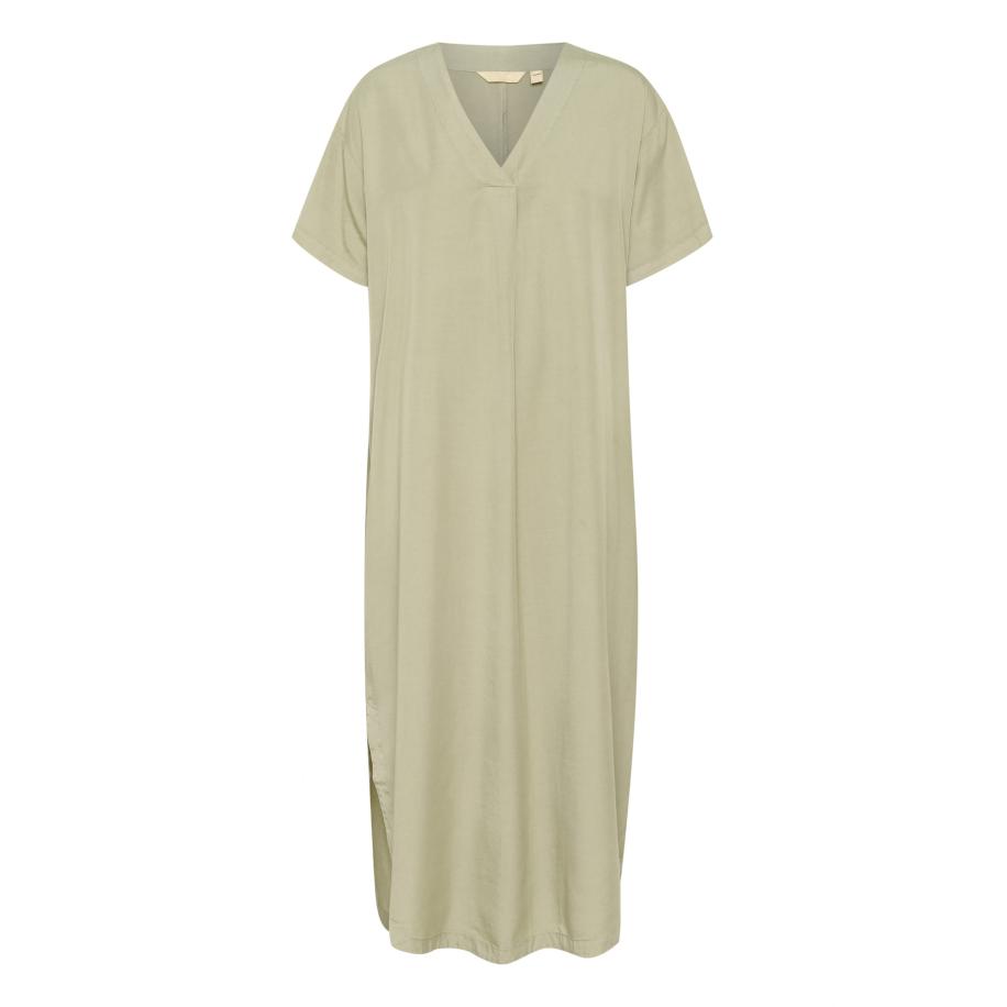 Culture CULTURE Jurk Clarina kaki -