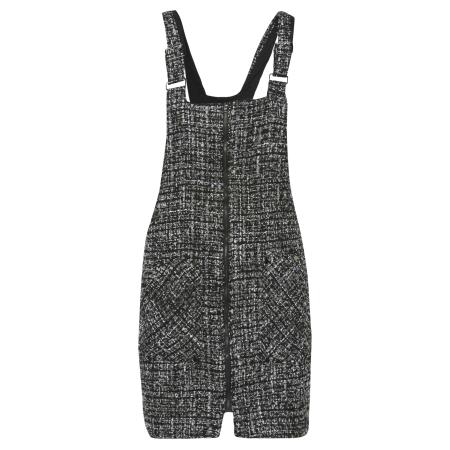 KOROSHI KOROSHI Jurk zwart / wit