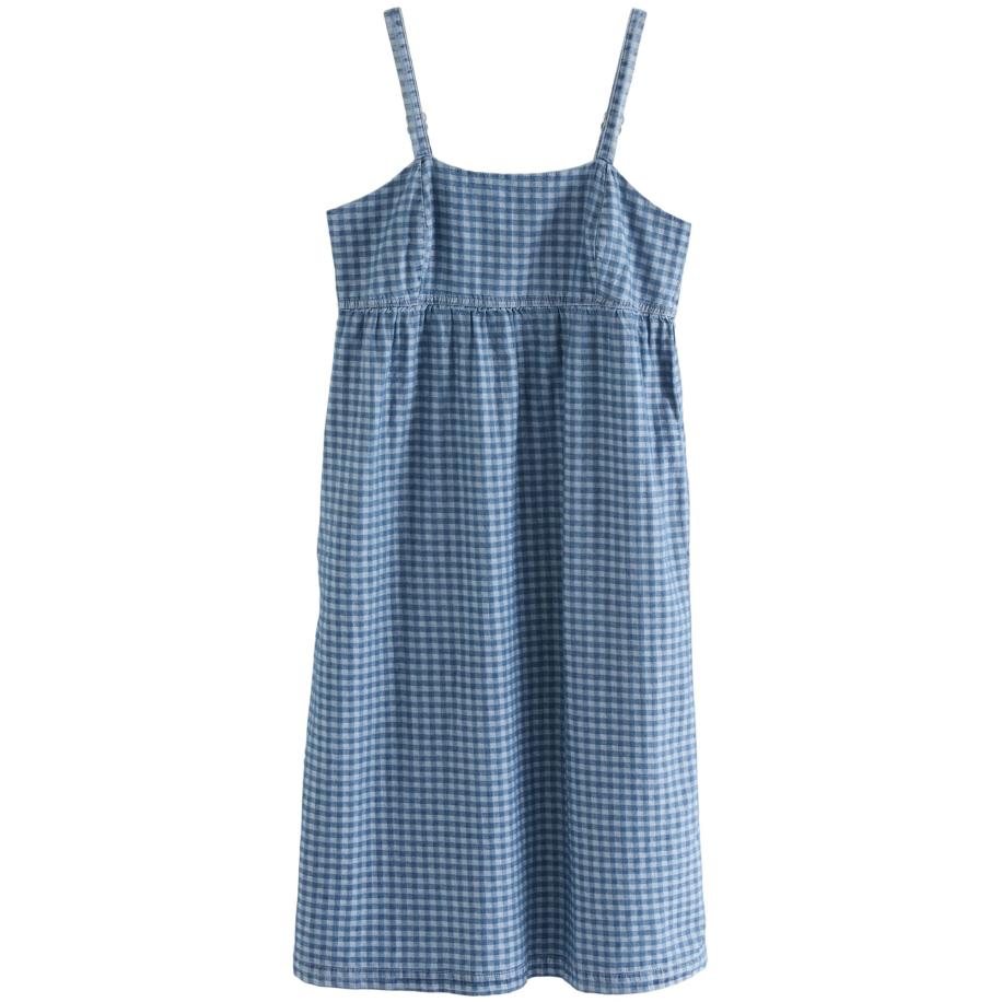 Next Next Zomerjurk lichtblauw / donkerblauw -