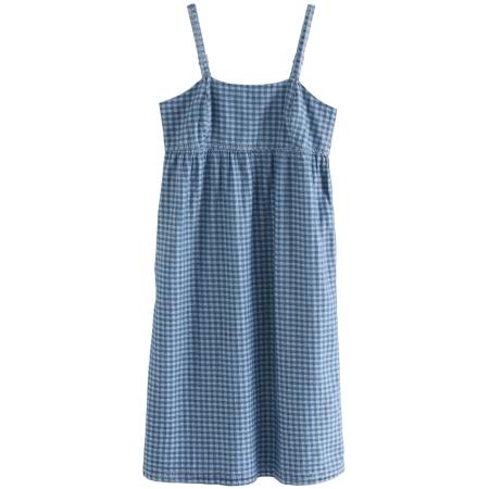 Next Next Zomerjurk lichtblauw / donkerblauw