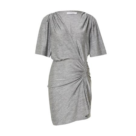 IRO IRO Jurk antraciet / lichtgrijs