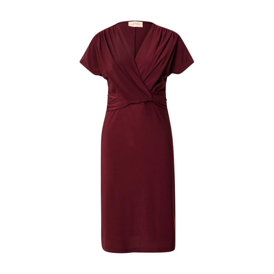 Cartoon Cocktailjurk wijnrood Rood