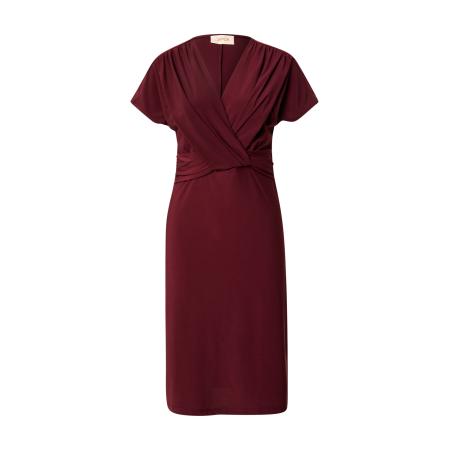 Cartoon Cocktailjurk wijnrood