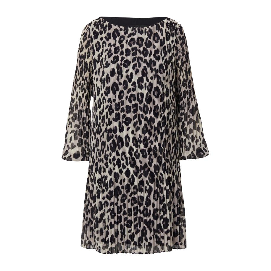 s.Oliver BLACK LABEL s.Oliver BLACK LABEL Cocktailjurk bruin / grijs / donkergrijs -