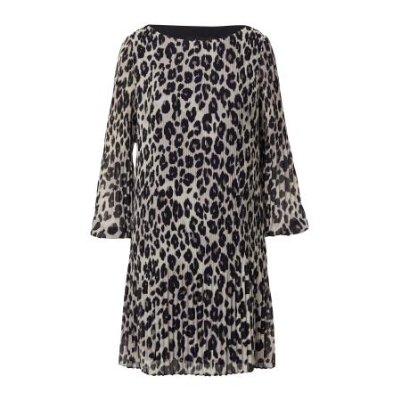 s.Oliver BLACK LABEL Cocktailjurk bruin / grijs / donkergrijs