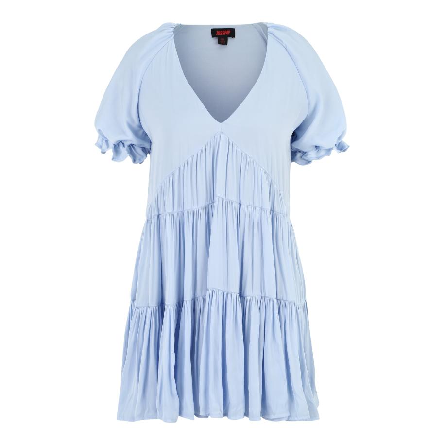 Misspap Misspap Jurk lichtblauw -