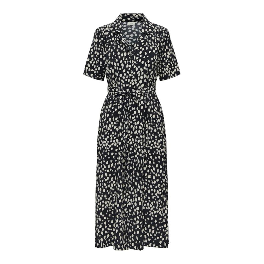 JDY JDY Blousejurk JDYTROYA zwart / wit -