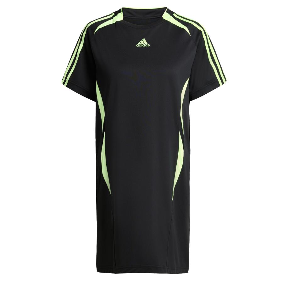 Adidas ADIDAS ORIGINALS Jurk Teamgeist Adicolor lichtgroen / zwart -