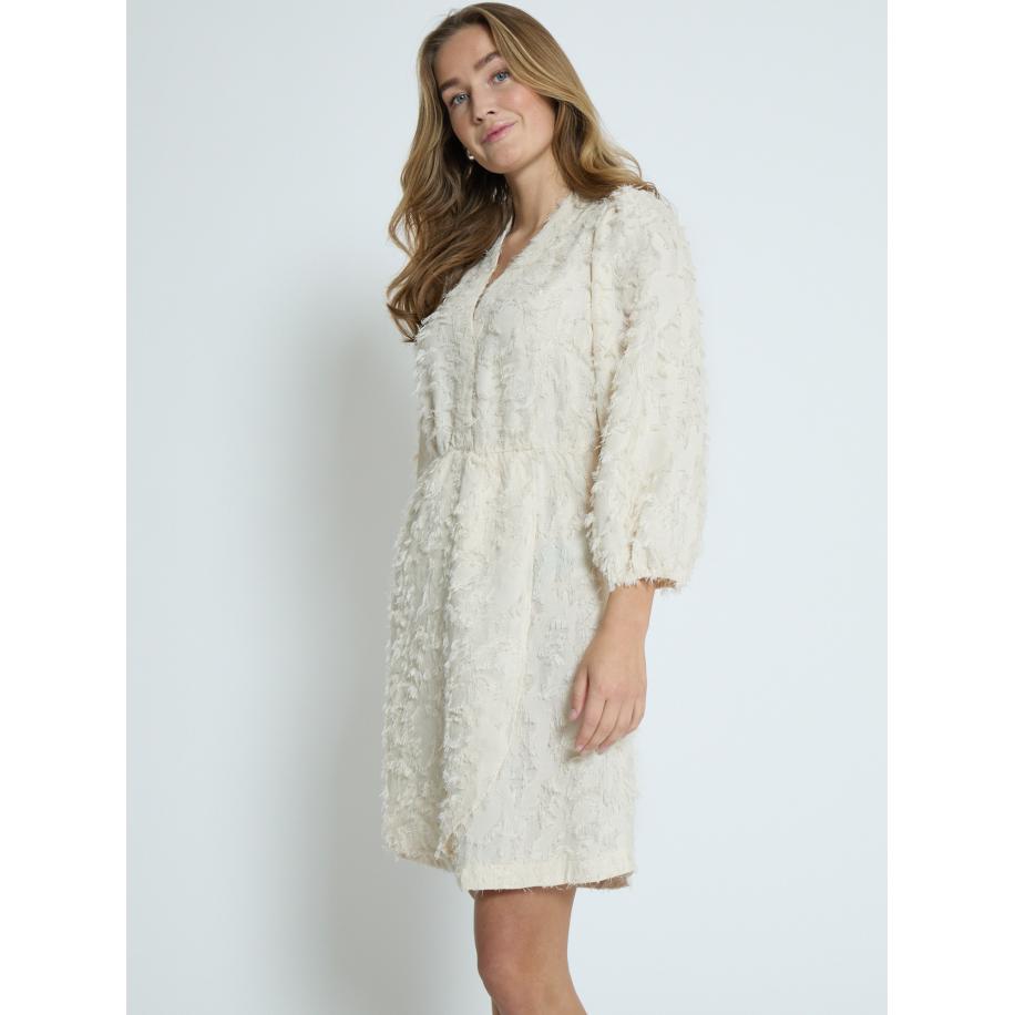 Peppercorn Peppercorn Jurk Tyrell wit -