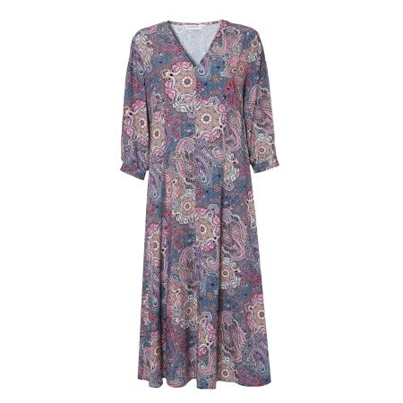 TATUUM TATUUM Jurk Kasidi beige / navy / pink / pitaja roze