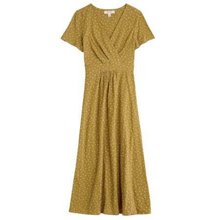 Seasalt Cornwall Seasalt Cornwall Jurk Chapelle geel / wit