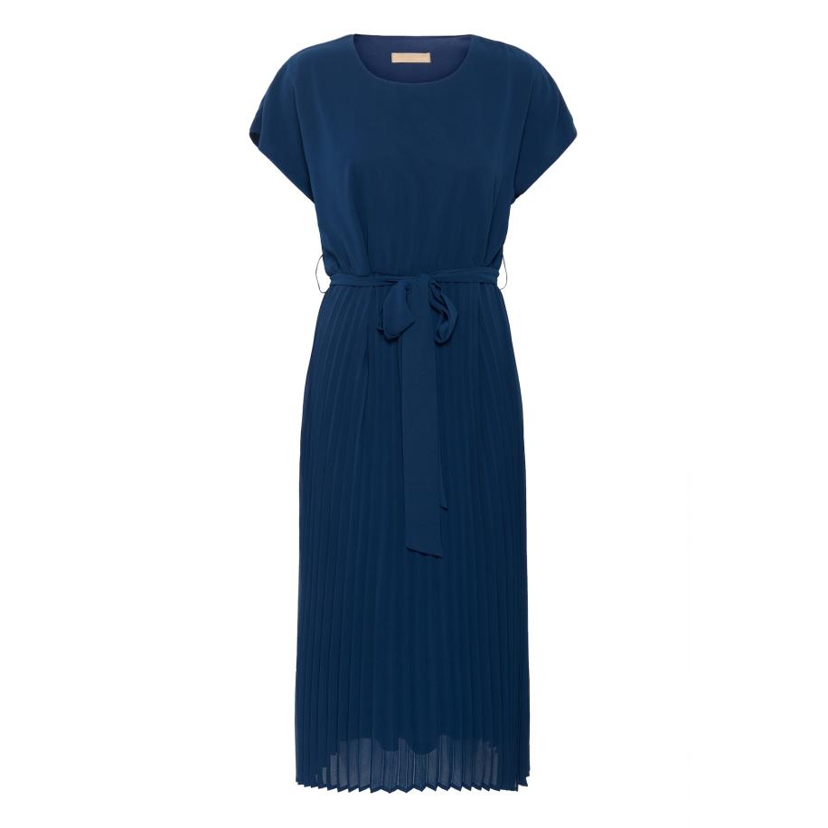 Culture CULTURE Jurk Alvia nachtblauw -