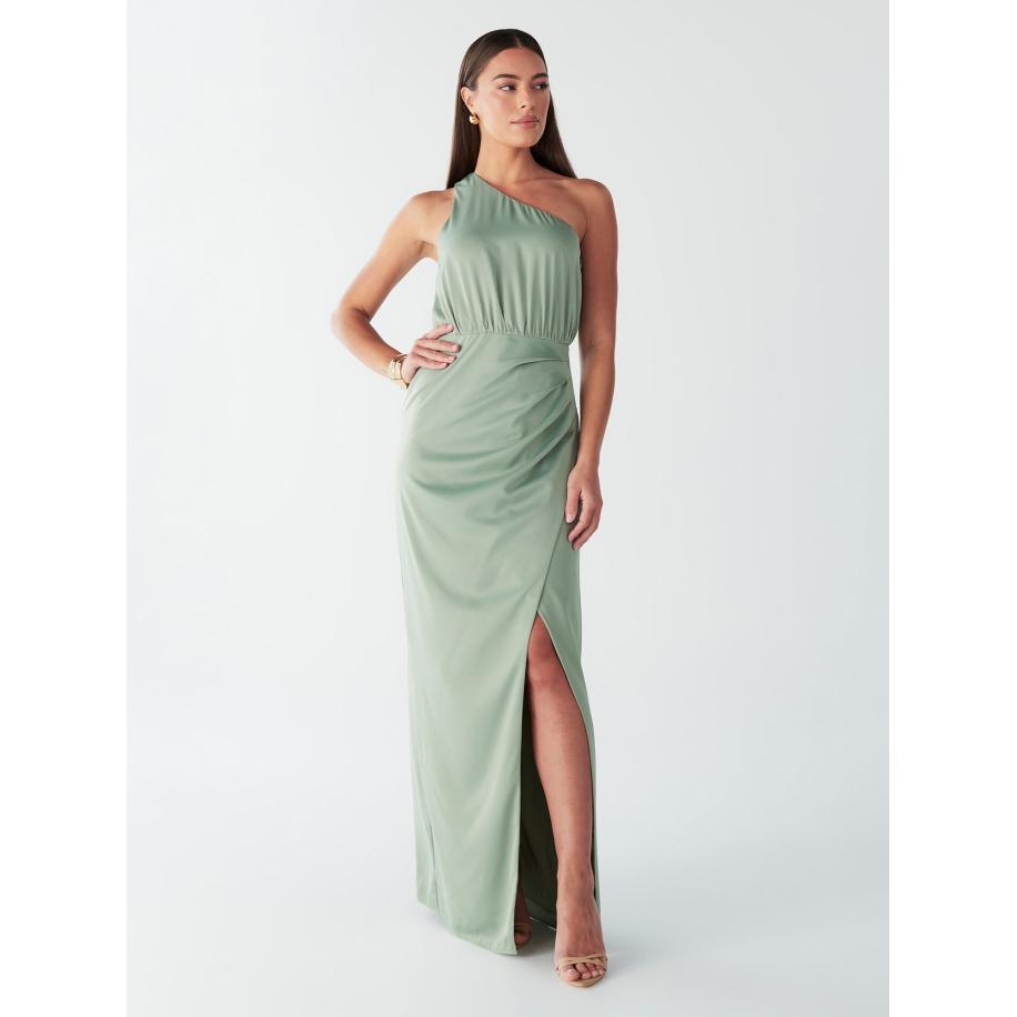 BWLDR BWLDR Jurk DUSTY groen -