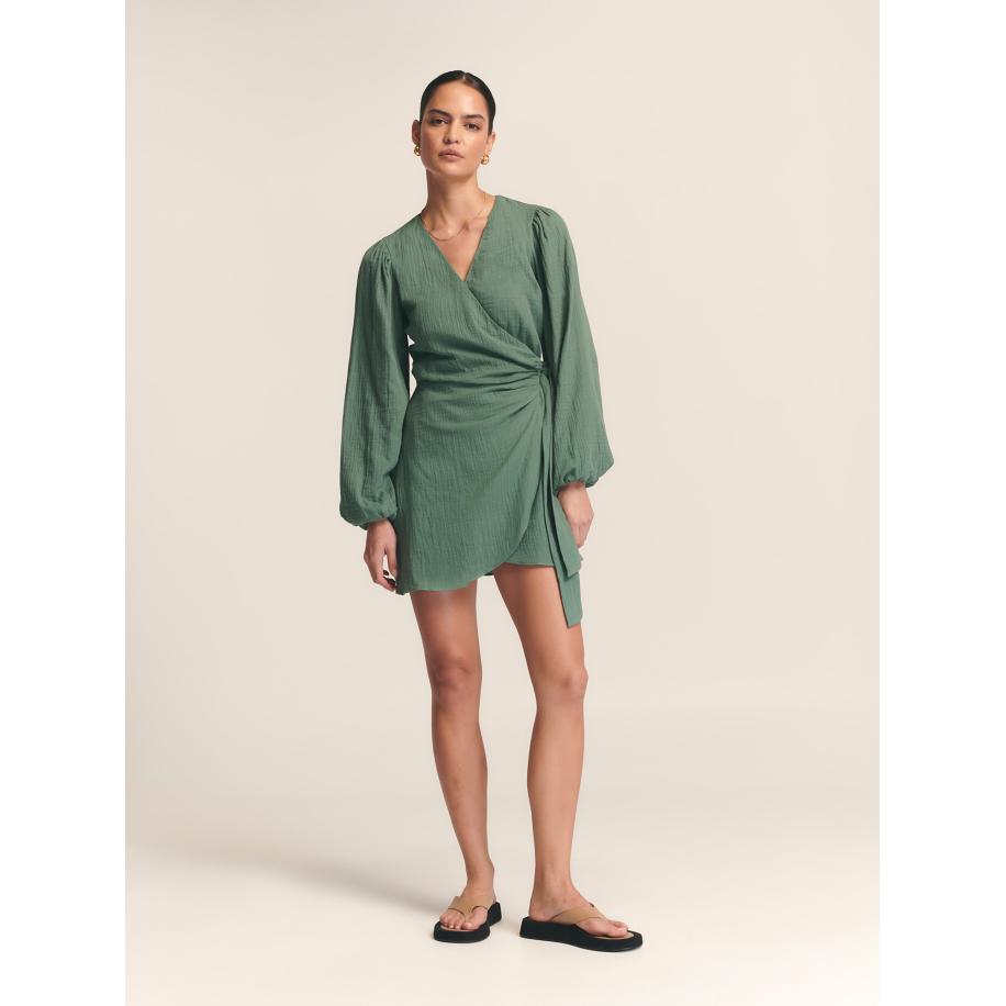 St MRLO Jurk Dana smaragd Groen